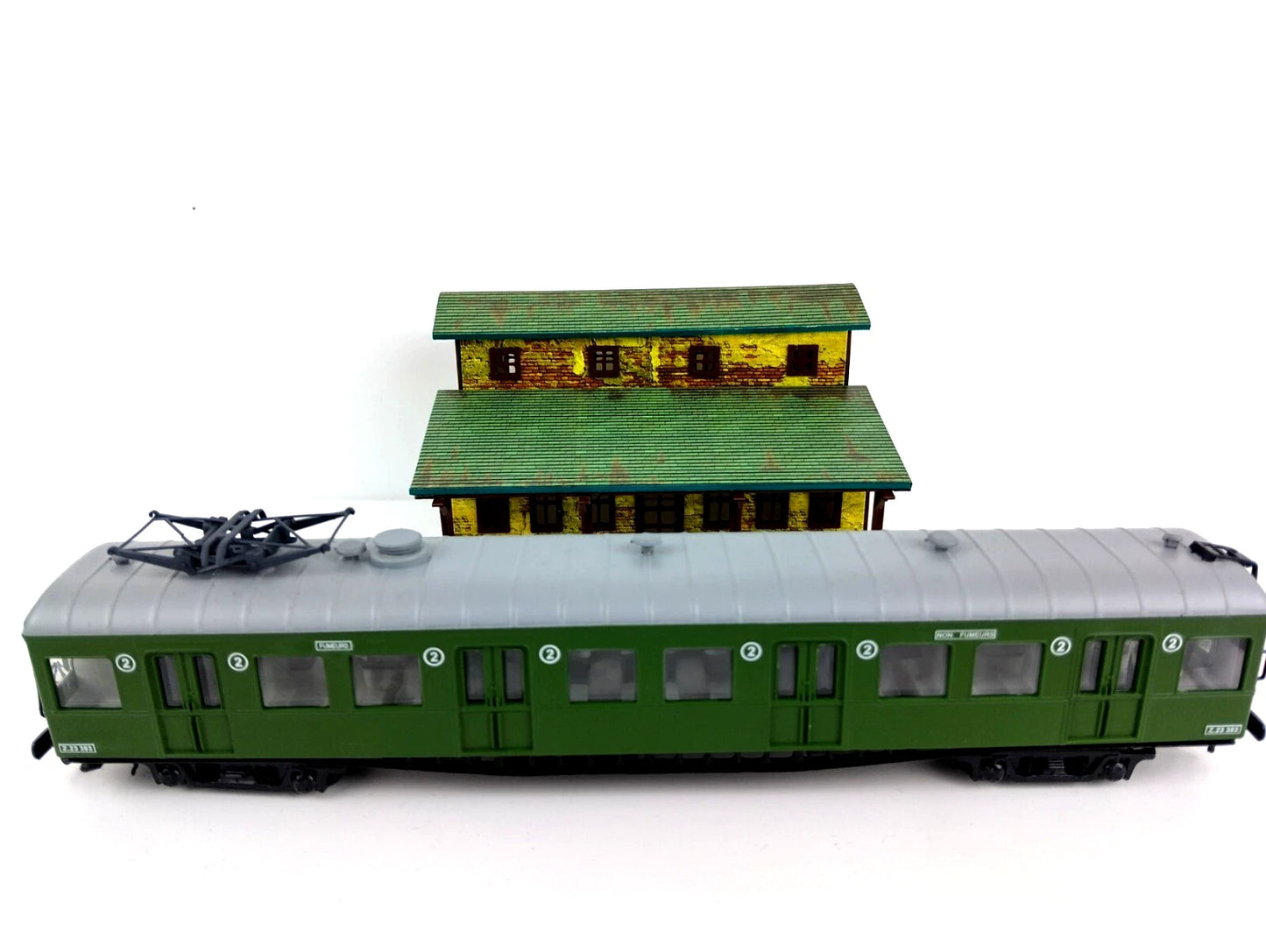 Diorama Model Kit 1/87 Train Station - Railway station HO Scale 1:87 Miniature