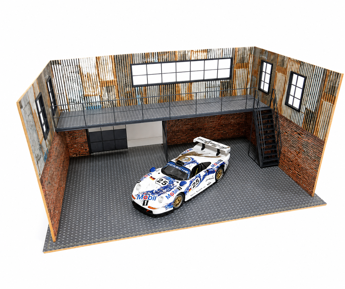 ★ Diorama Garage Plate　　　　　　　　　　　　　　【数限】 Two-floor 
