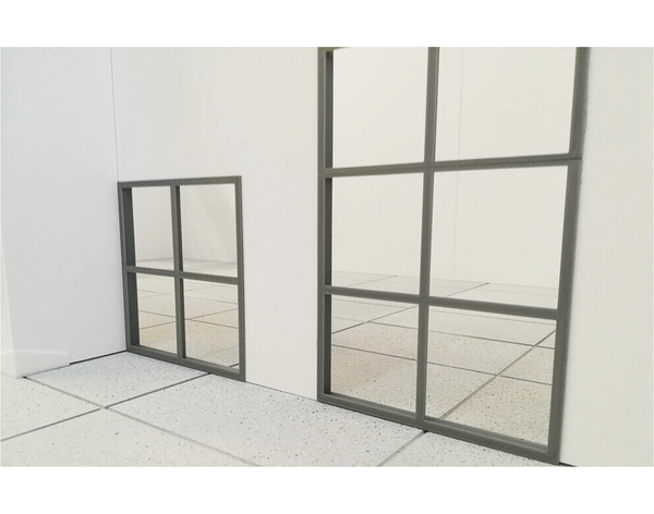 Modern big showroom. Scale 1:18.
