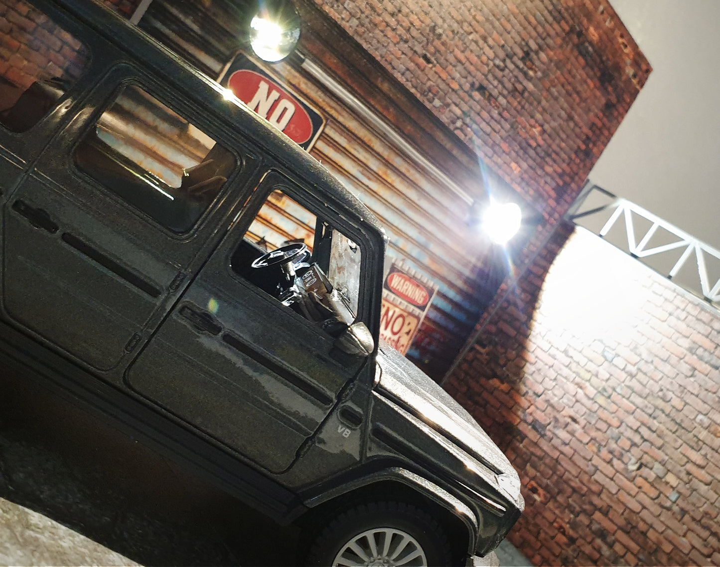 LED ceiling lights. Scale 1:24