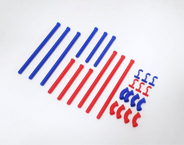 Model car garage parts – scale water pipes set