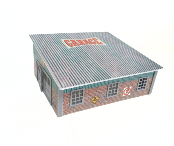 Model garage diorama kit 1:43