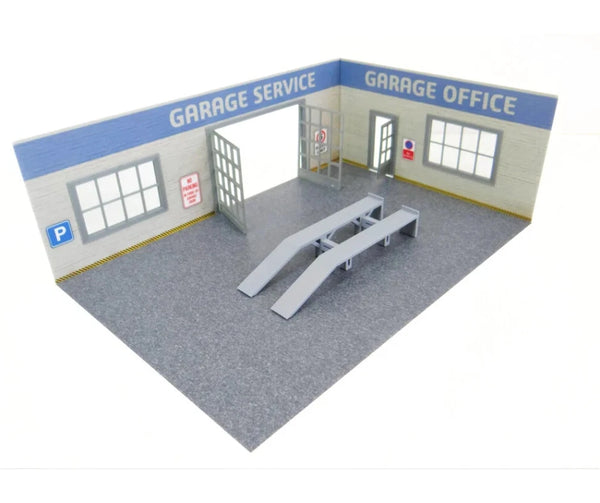 1:43 office garage diorama