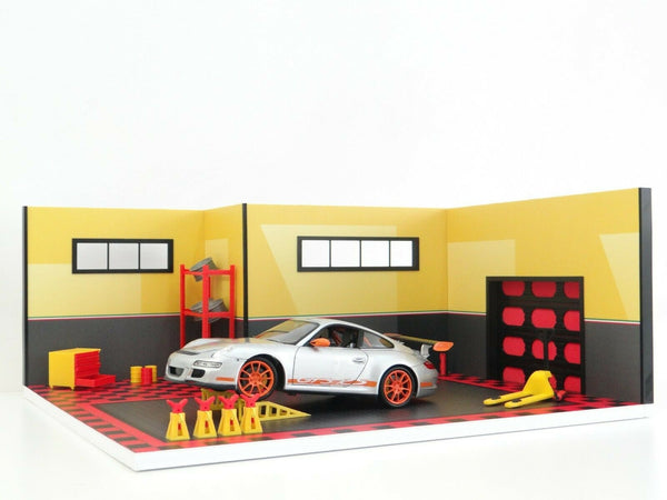 Diorama Garage 1:18
