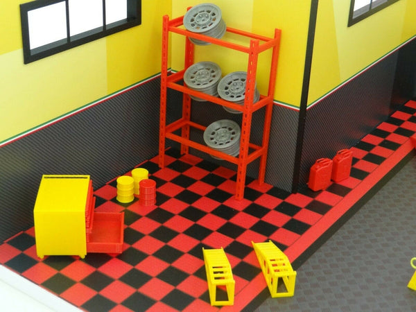 Diorama Garage 1:18