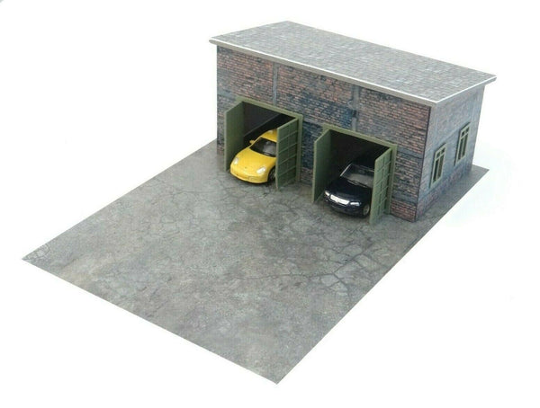Scale 1:60 - 1:64 Diorama car garage Display for die-cast car models Diorama model kit