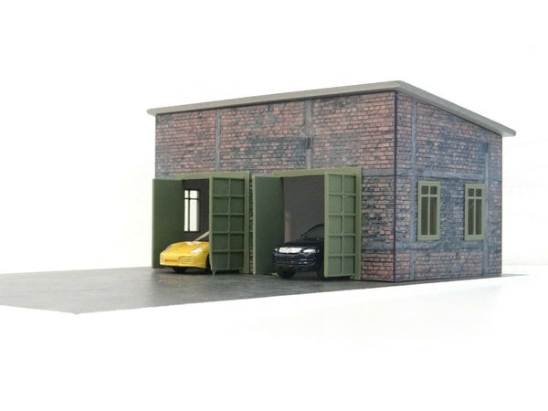 Scale 1:60 - 1:64 Diorama car garage Display for die-cast car models Diorama model kit