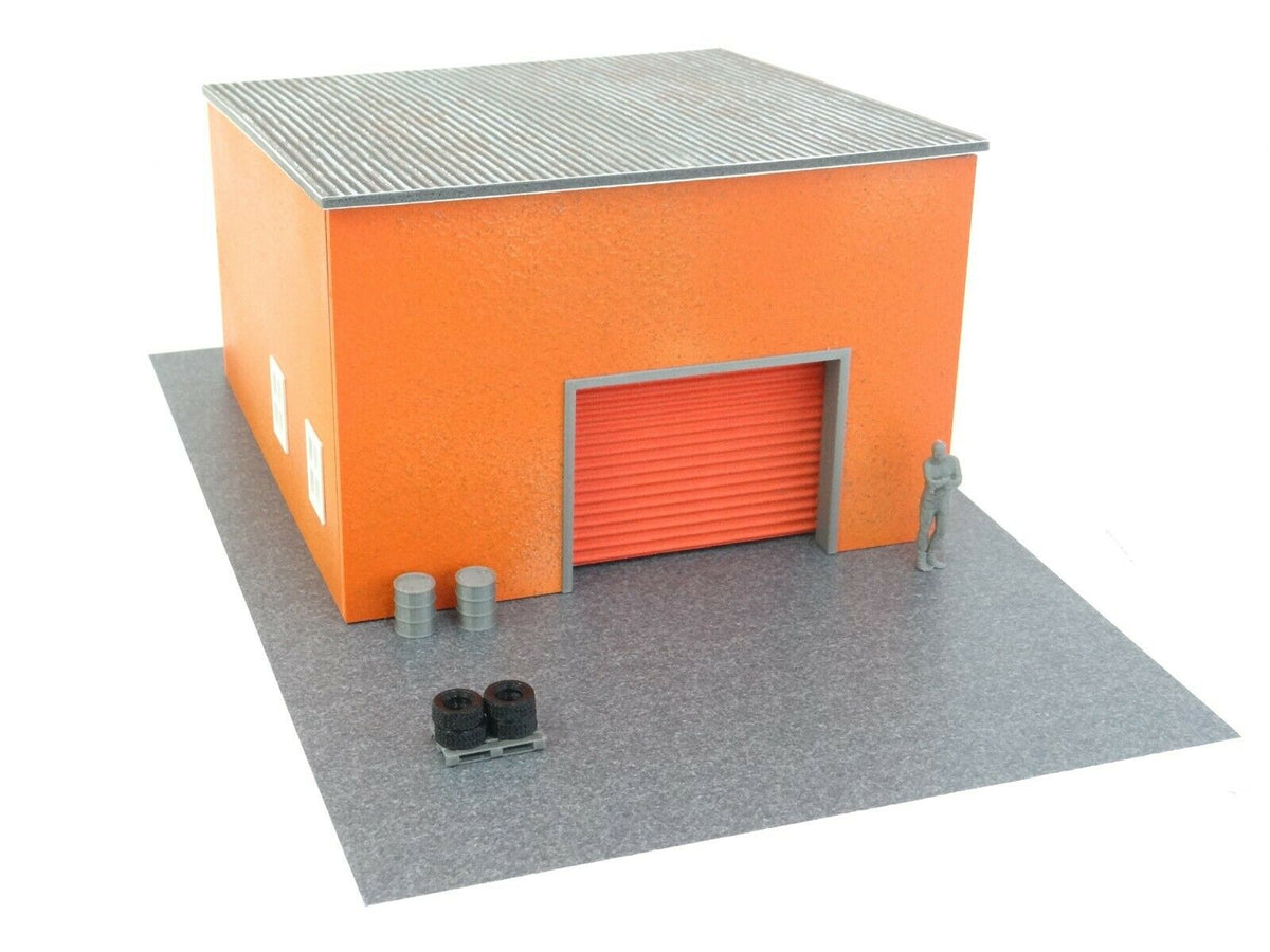 Auto Service Car Garage Diorama Model Display Parking Base Scale 143