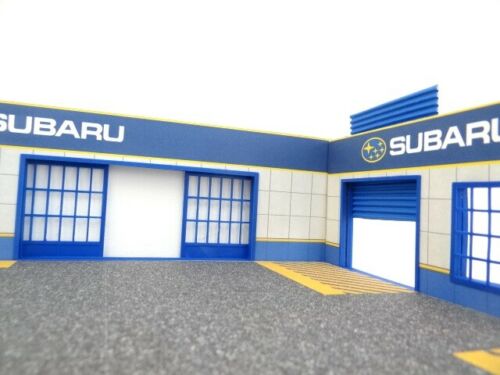 Diorama Model Kit Double Sports Car Garage Auto Services in Scale 1:43 NEW