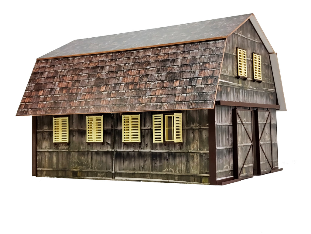 Bring life to your diorama with this miniature train depot kit