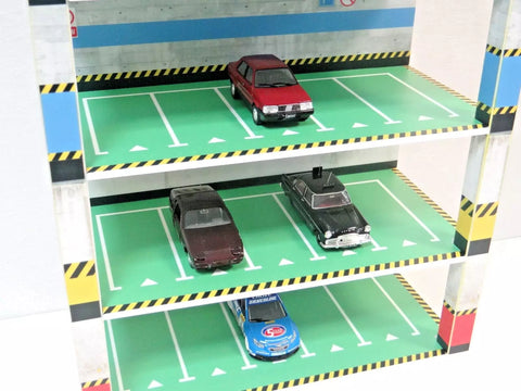 Showcase your 1:43 scale model cars with the multi-level parking display