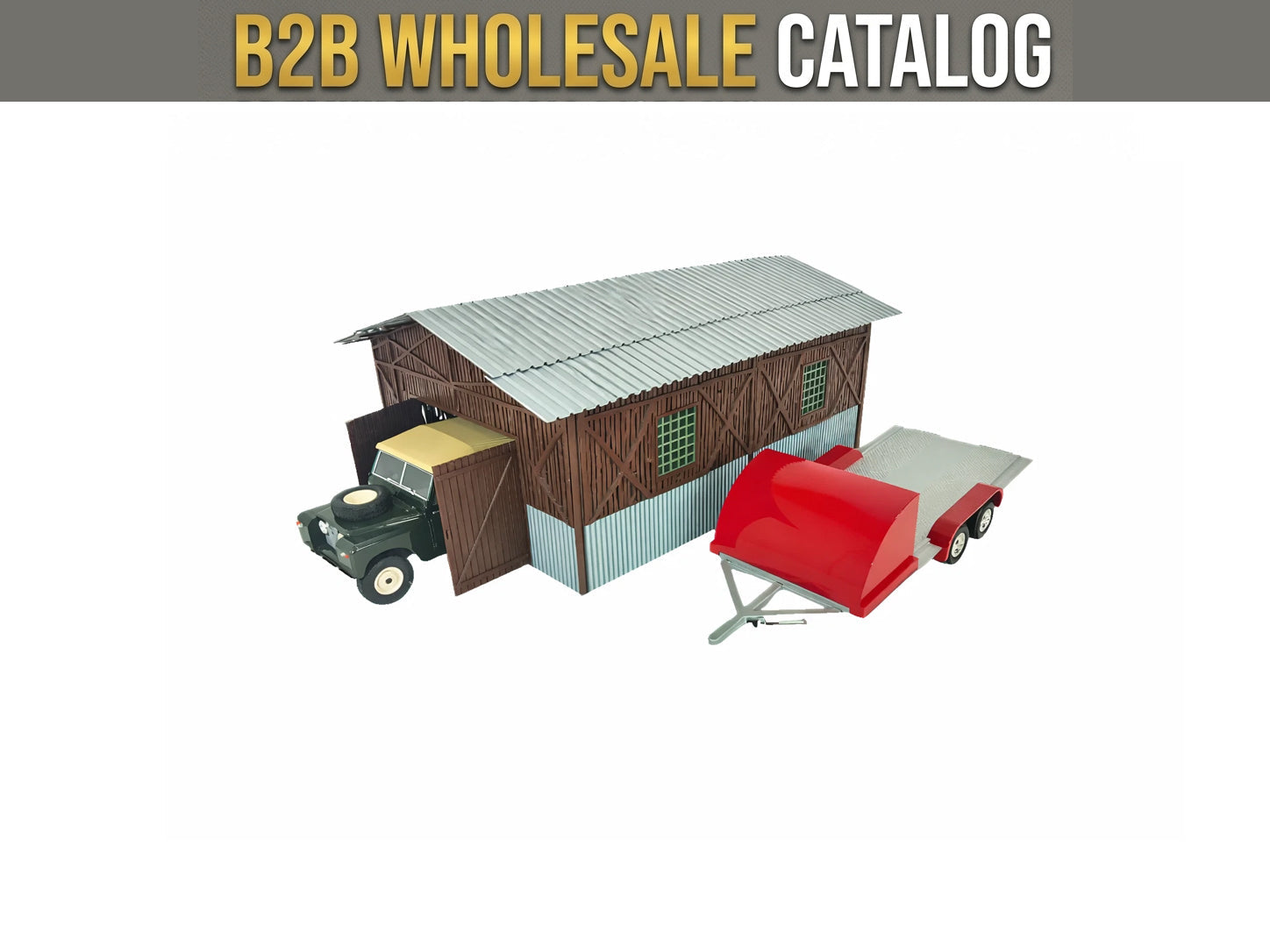 B2B - Garages & Buildings 1:18