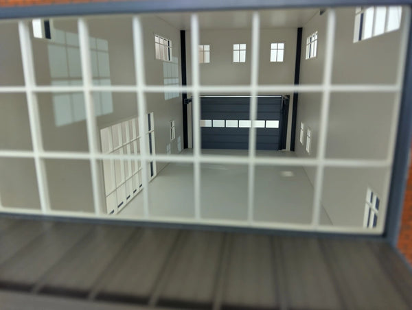 Industrial facility SIZE 1/43 Commercial building 1:43 Scale Diorama model kit