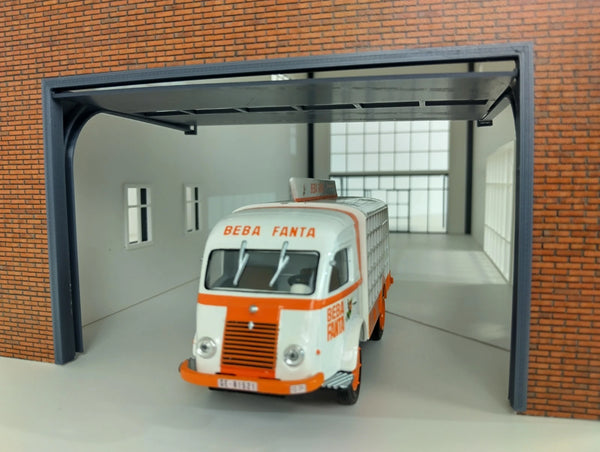 Industrial facility SIZE 1/43 Commercial building 1:43 Scale Diorama model kit