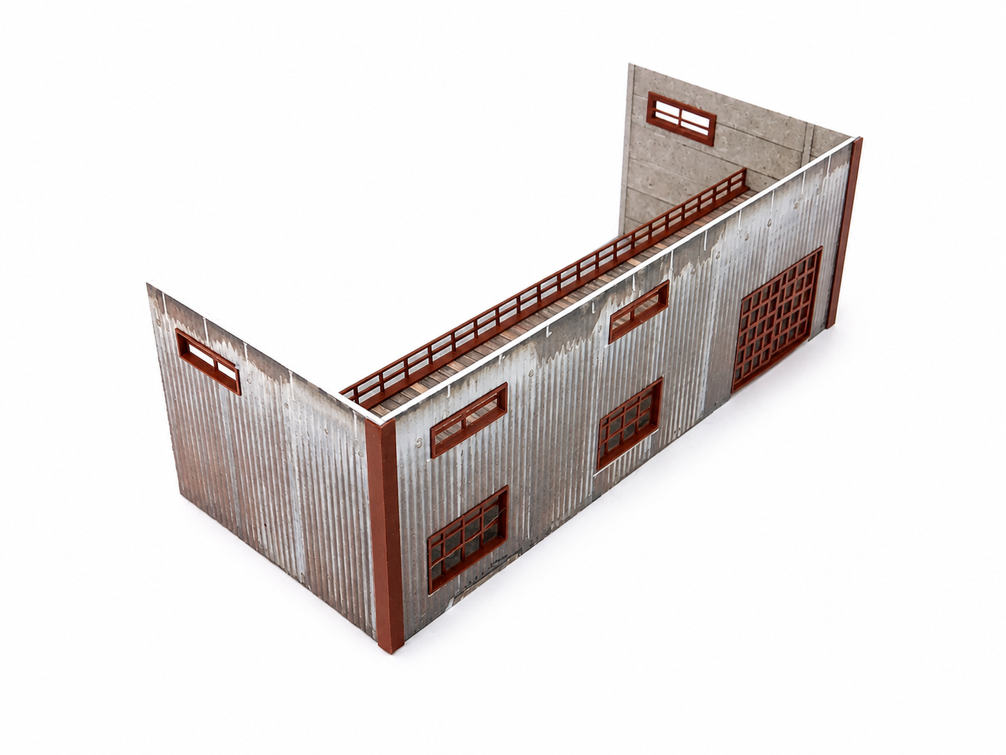 Two-Floor Auto Service Car Model Diorama Garage Display Scale 1:60 - 1:64
