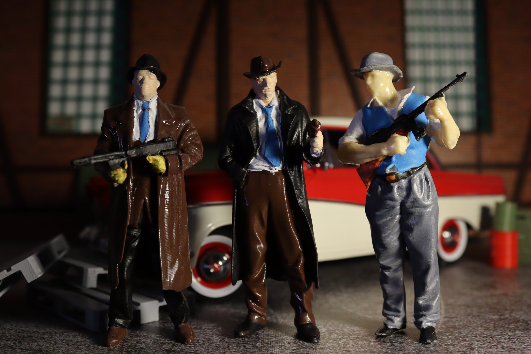 1:18 scale mobster figure for collectors