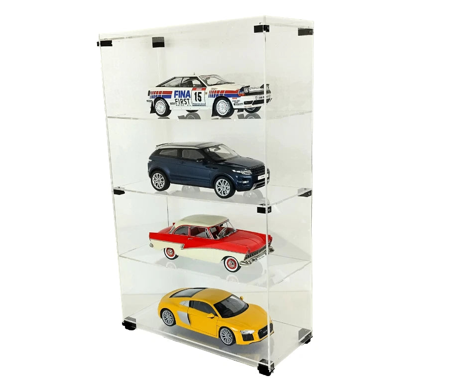 Display Case Vitrine 1:18 Scale Diecast Model Car Showcase SIZE 1/18