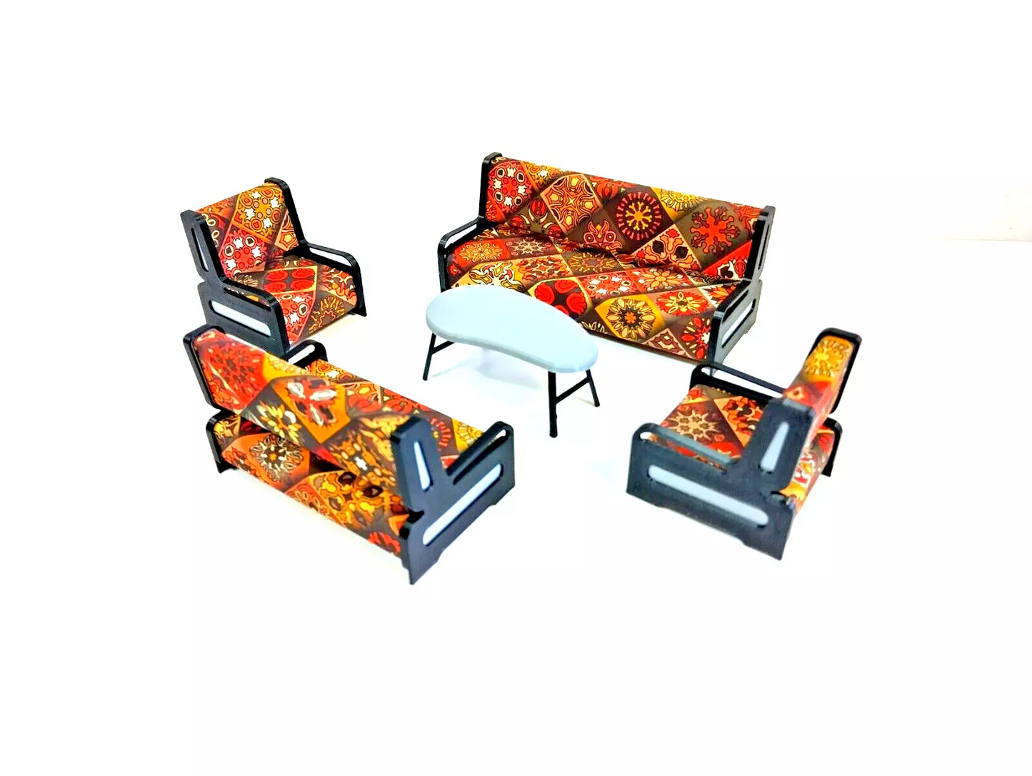 Home furniture Diorama parts 1:18 scale Living room furnishing Scale model decor