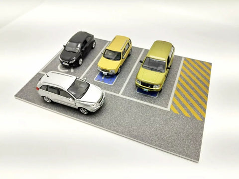 Model cars parking base scale 1:43