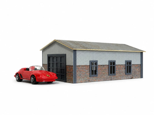 Auto Hangar - Scale 1:60/1:64 Car Garage Diorama Model Kit