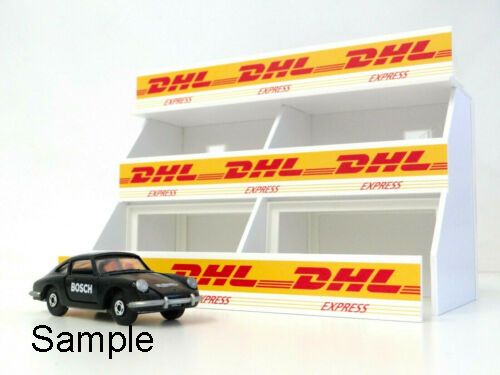 Scale 1:43 Diorama pit stop Service stop Racetrack decoration Diorama model