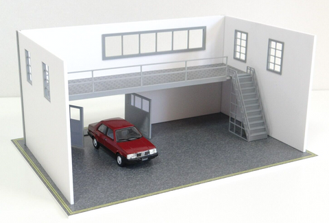 Diorama garage 1/43 - 1/43ème - Modélisme et modèles réduits