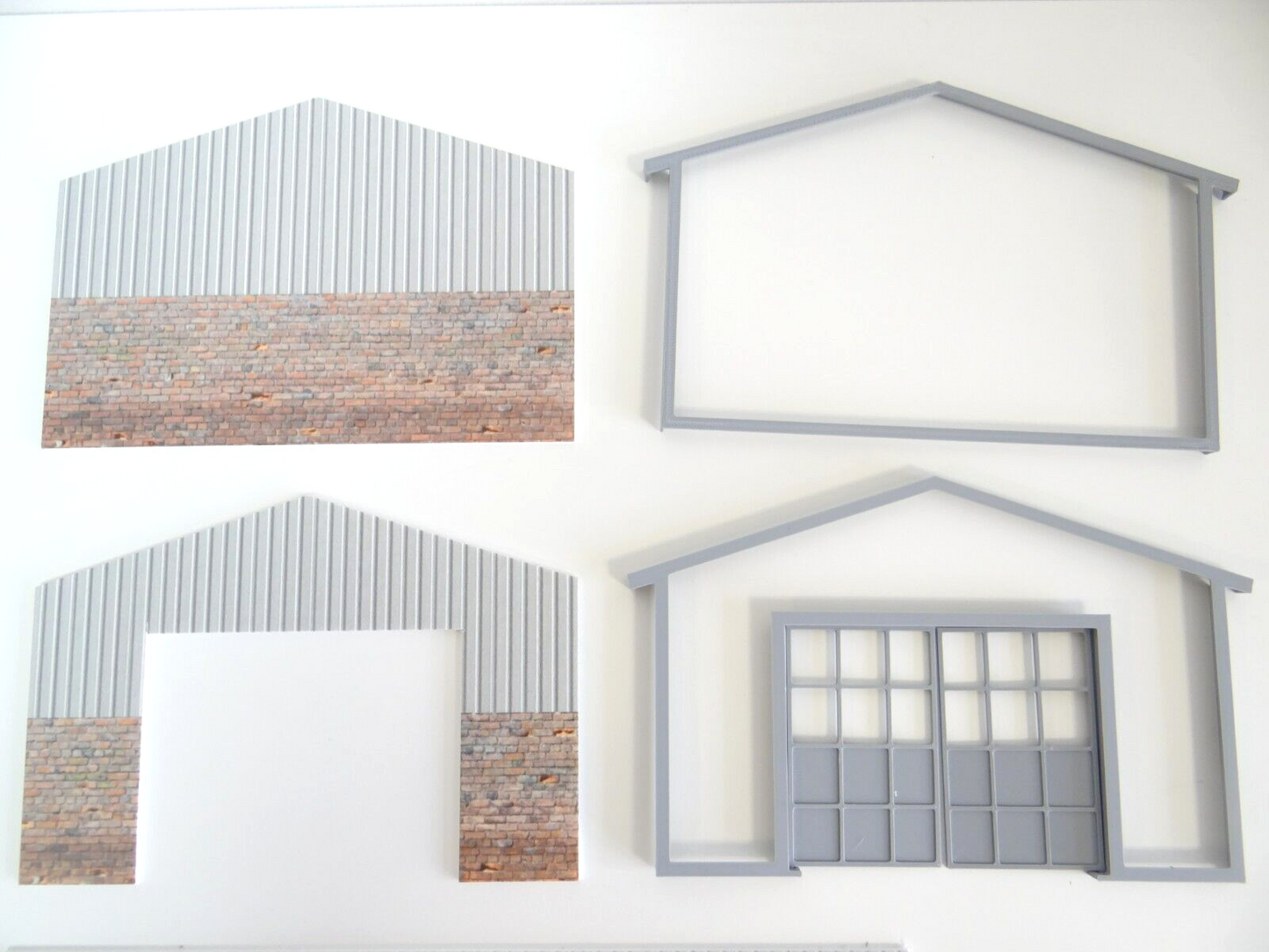 Hangar-barn Diorama model kit 1:43 scale Model car outdoor garage 1/43 Miniature
