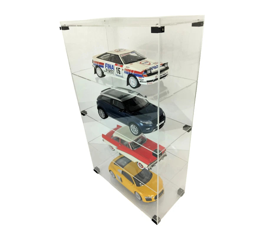 Display Case Vitrine 1:18 Scale Diecast Model Car Showcase SIZE 1/18