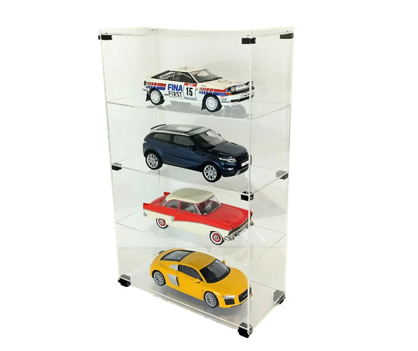 Display Case Vitrine 1:18 Scale Diecast Model Car Showcase SIZE 1/18
