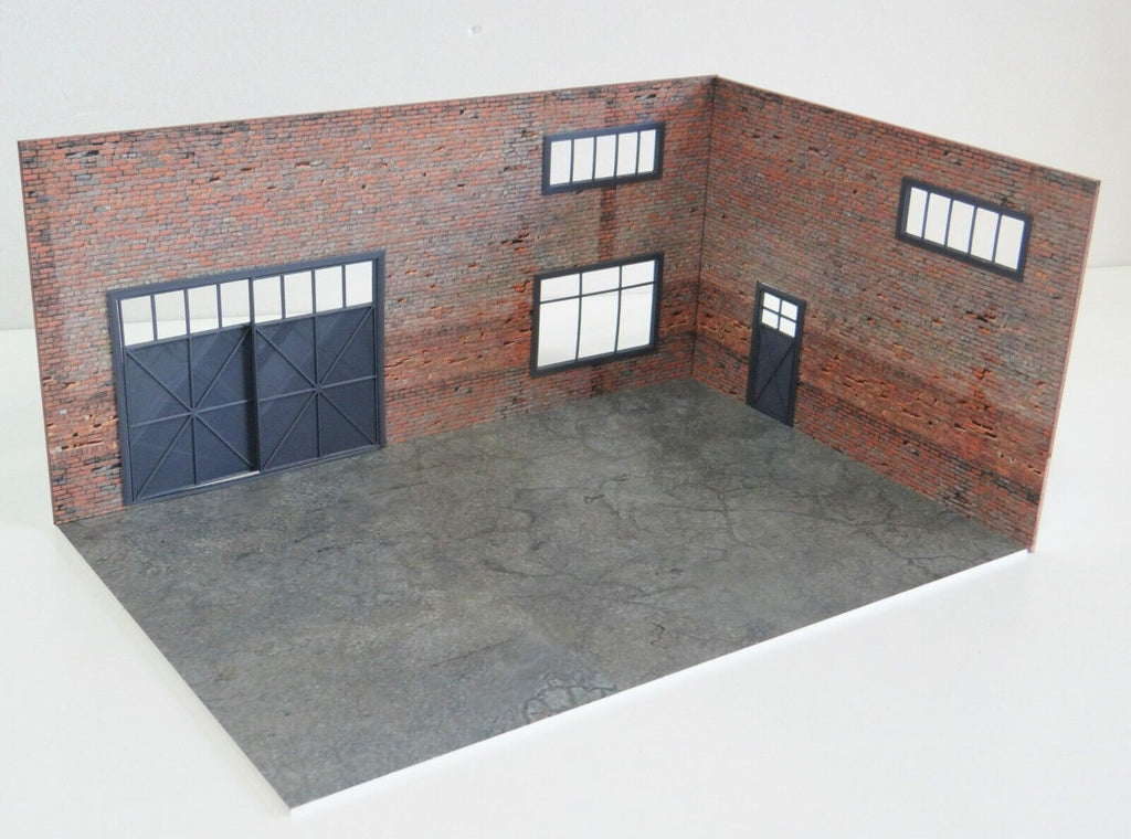 Scale 1:24 Diorama two-floor auto garage Model cars display – dioramatoys
