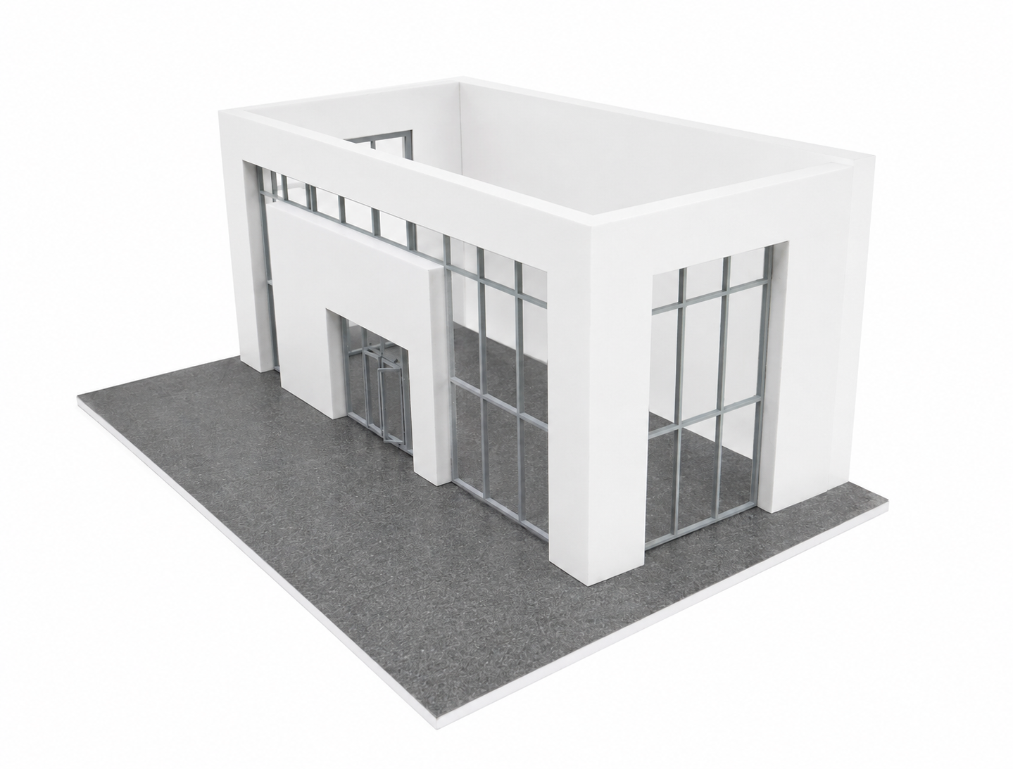 Scale 1:60 / 1:64 Auto company showroom Model car display Diorama model kit PVC