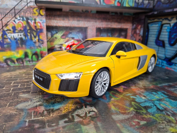 1:18 Scale Model Car Display Street Graffiti Garage Diorama Model Kit Size 1/18