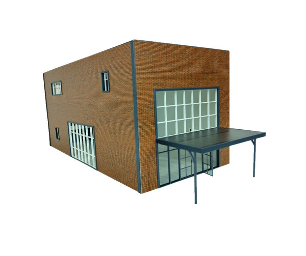 Industrial facility SIZE 1/43 Commercial building 1:43 Scale Diorama model kit