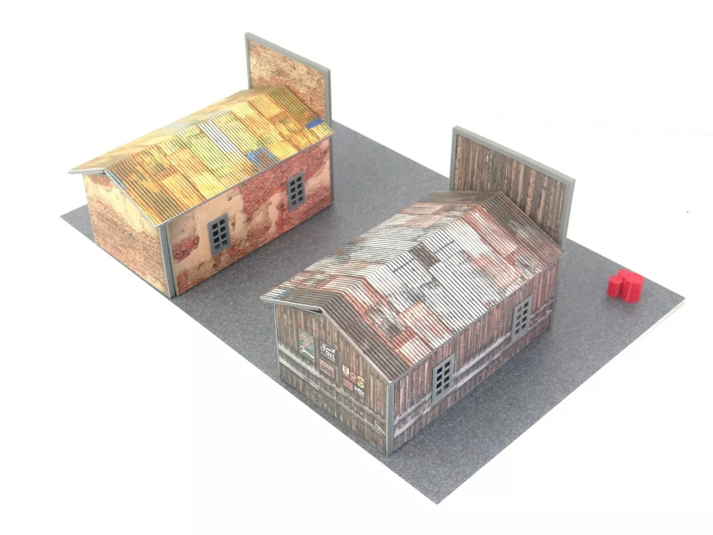 Diorama model kit Scale 1:60-1:64 Auto garages Car models display Size 1/60-64