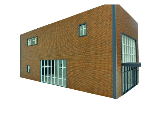 Industrial facility SIZE 1/43 Commercial building 1:43 Scale Diorama model kit