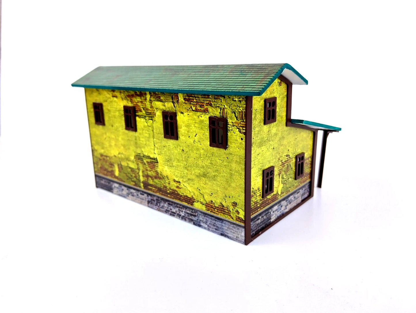 Diorama Model Kit 1/87 Train Station - Railway station HO Scale 1:87 Miniature