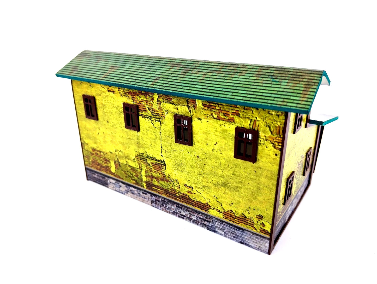 Diorama Model Kit 1/87 Train Station - Railway station HO Scale 1:87 Miniature