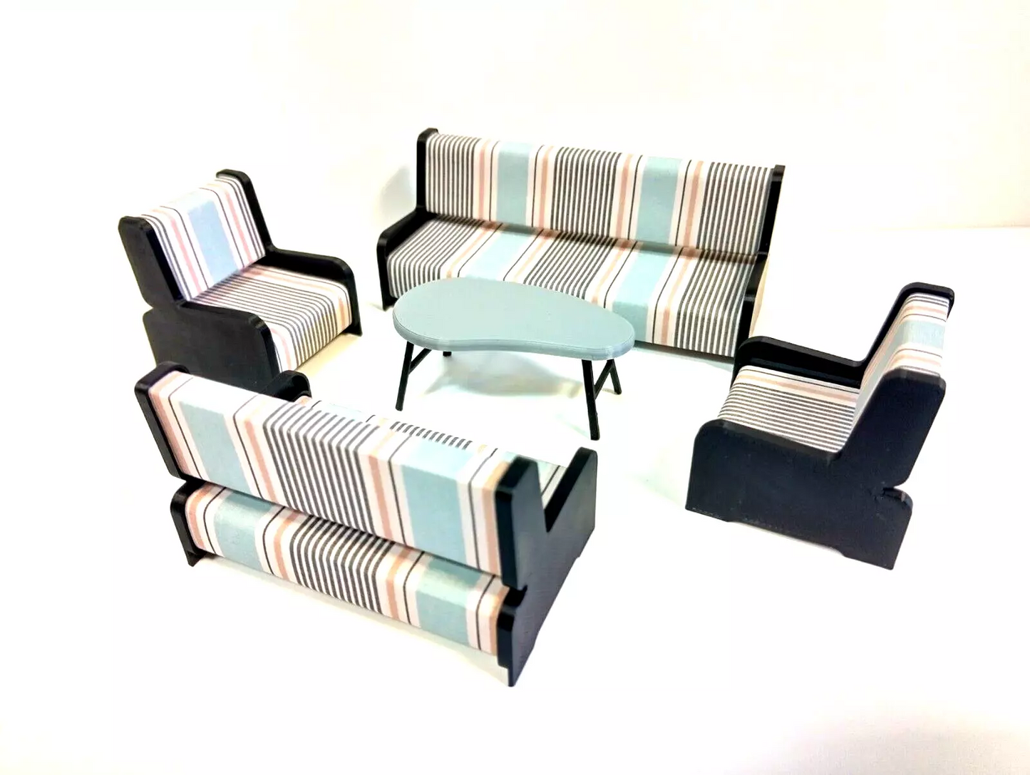 Home furniture Diorama parts 1:18 scale Living room furnishing Scale model decor