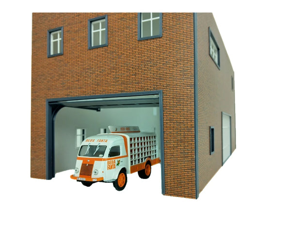 Industrial facility SIZE 1/43 Commercial building 1:43 Scale Diorama model kit