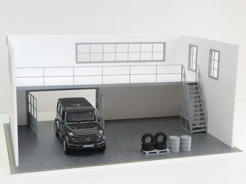 1:24 Scale Model Car Garage

