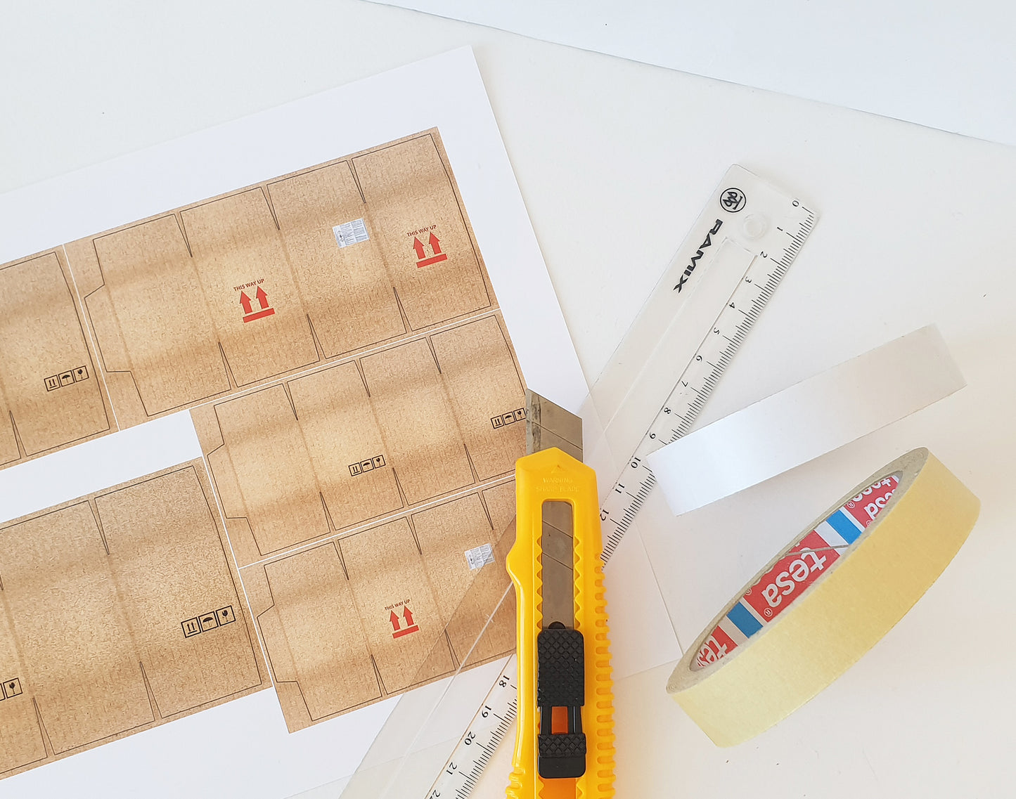 DIY Diorama accessories kit. Scale 1:18, 1:24