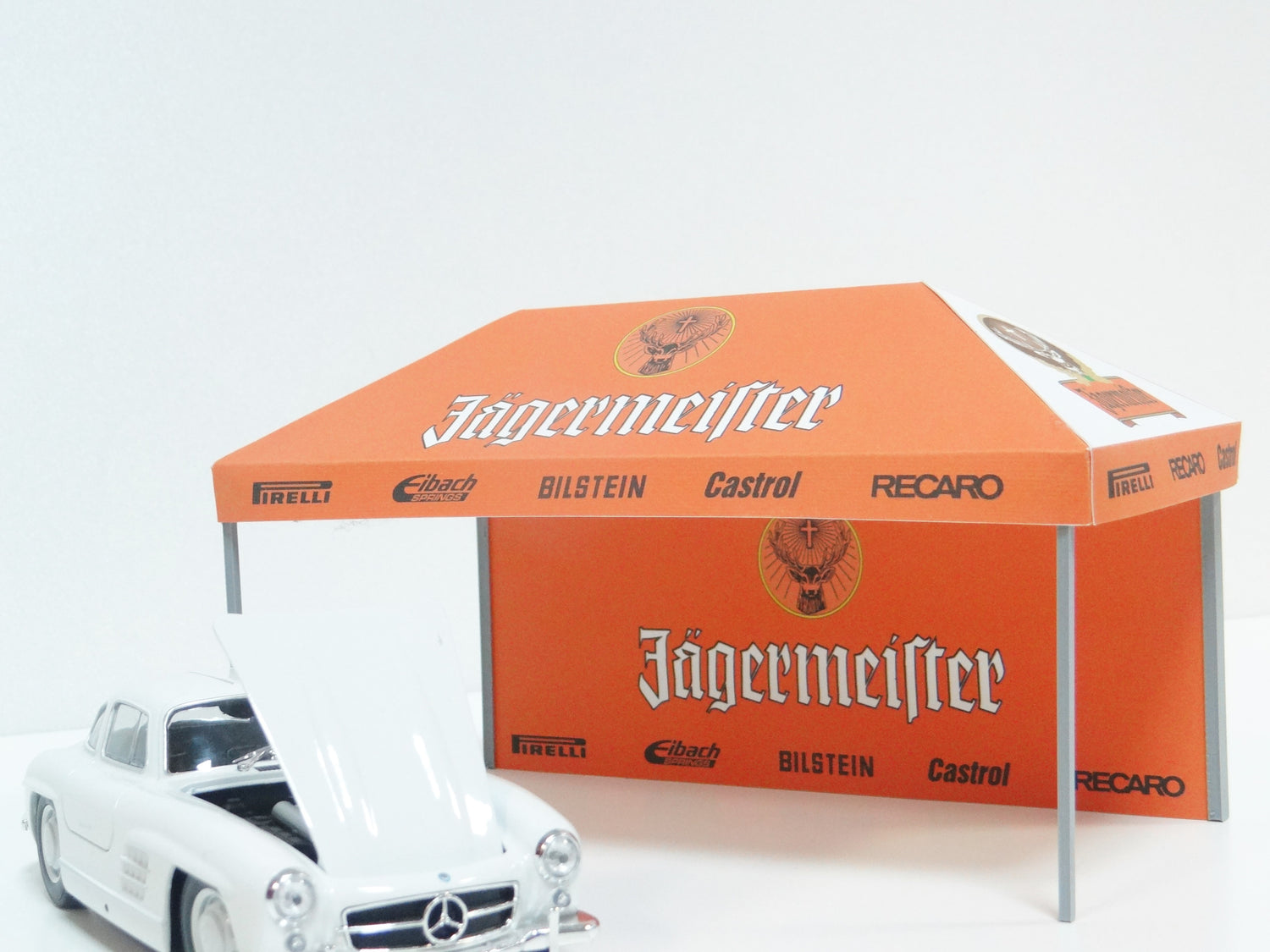 diorama rally tent decor 
