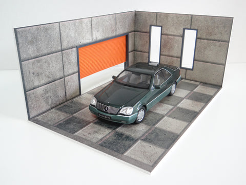 model car display garage scale 1:18
