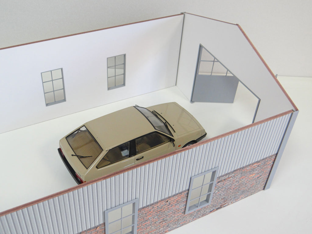 Diorama Garage, 1/18 scale (50cmx80cmx30cm(t)) more pics pl…