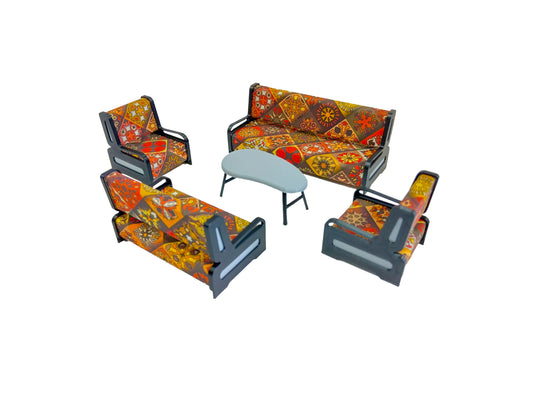 Home furniture Diorama parts 1:18 scale Living room furnishing Scale model decor