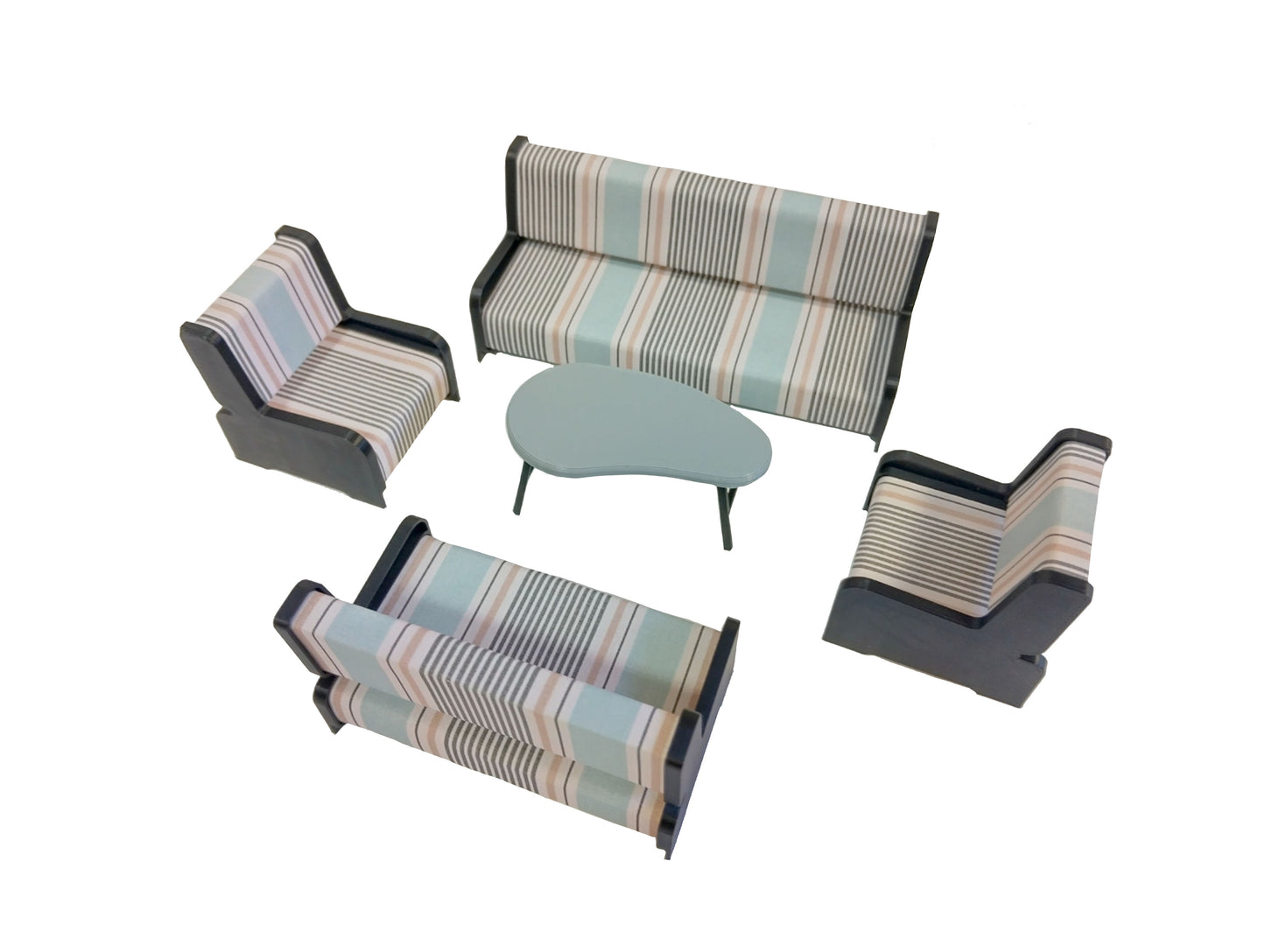 Home furniture Diorama parts 1:18 scale Living room furnishing Scale model decor