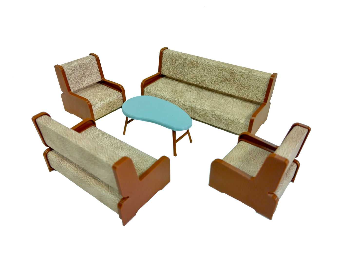 Home furniture Diorama parts 1:18 scale Living room furnishing Scale model decor