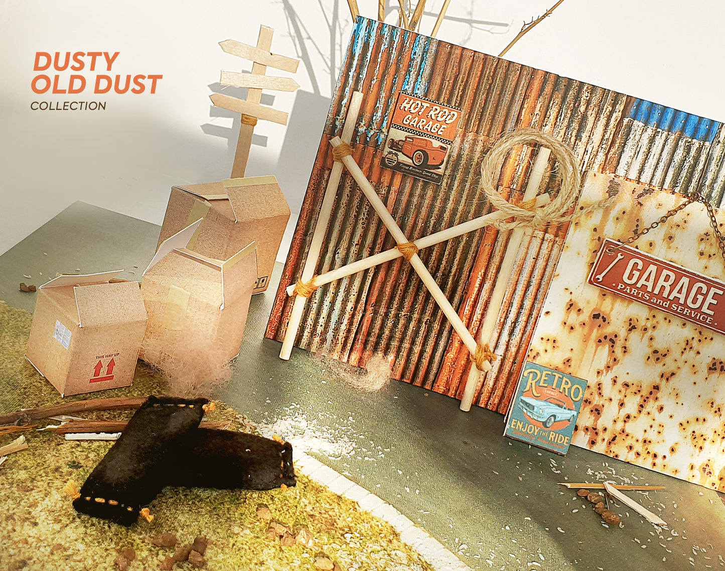 Dusty Old Dust collection. Scale 1:18.