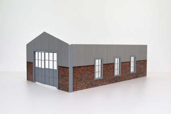 Collector’s diorama hangar garage for showcasing 1:24 scale model cars