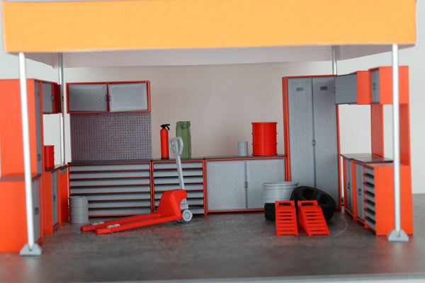 1:18 Scale Tool Cabinets (Set of 3)